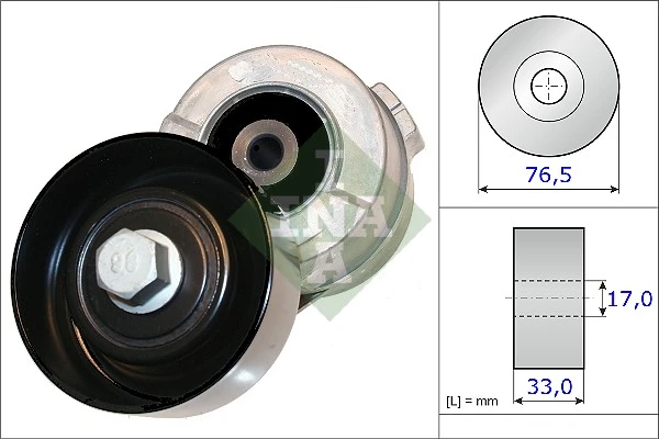 Belt Tensioner, V-ribbed belt